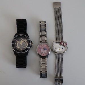 3 Hello Kitty Watches